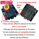 Weelye RX23 12V A Large 7-Pin Single-Sided Socket Control Box Receiver