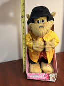 GEMMY Flirty Flashers Valentine's Plush Toy Sings "Hard To Handle" with Banana Theme
