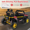 24V Electric UTV Truck Car for Kids - 2-Seater Ride-On with Remote Control