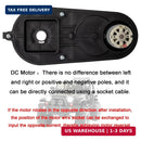 Set of 2 RS390 12V 20000 RPM Driving Gearbox Motors with 0.47in Aperture