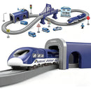 104-Piece Electric Train Set with Tracks for Kids Aged 3-7