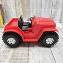 Retro Red Battery-Powered Fancy Buggy Kit with Unused Stickers