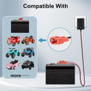 6V Battery Charger for Kids Ride-On Cars Compatible with BMX X6, Kid TRAX, and Disney GM