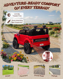 24V 2-Person Electric Ride-On Truck for Kids - Remote Control Ford F-150 Raptor with LED Lights