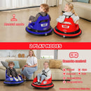 Toddler Bumper Car, 1.9Mph Max Speed, 12V Electric, 360° Spin Fun Vehicle