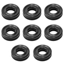 Set of 8 X-type Shock Absorber Washers 3 x 6.5mm Hardness 70 for Tamiya Models 42214 42215