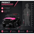 Remote-Controlled Electric Ride-On Car with Swing and Music for Children Aged 3-5