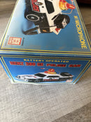 Classic 1/10 Scale Benz 280CE Police Car with Microphone - Battery Operated
