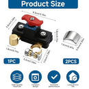 Rotary Battery Disconnect Switch for 12V and 24V Systems
