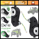 Set of 2 High-Performance 12V 40000RPM Electric Motors for Children's Ride-On Car Gearbox Enhancement