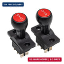Set of 2 Electric Toy Handle Gear Switches with Forward, Stop, and Reverse Functions for Kids