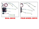 24 Volt DIY Wiring Harness Conversion Kit for Children's Ride-On Cars, 2.4G Set