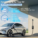 32A Level 2 EV Charging Cable, 24.9ft for J1772 Electric Vehicles and PHEVs