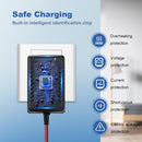 6V Battery Charger for Kids Ride-On Cars Compatible with BMX X6, Kid TRAX, and Disney GM