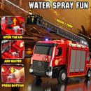 Rotating Fire Truck Playset for Boys Aged 3 to 5