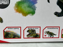 RC T-Rex Dinosaur Toy with 7 Color Spray and Forward Movement for Ages 3+