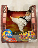 M.T. Kung Fu Kidz!! Electric Kicking Action Toy Figure 2002 MPN 3702