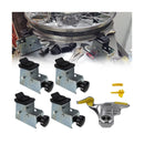 RULLINE 4-Piece Metal Tire Changer Adapter with Duck Head for ATV and Motorcycle