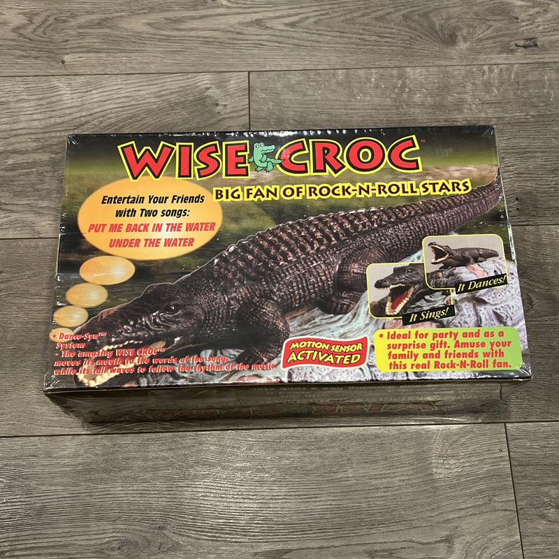 Interactive Animatronic Singing and Dancing Crocodile Alligator – New Sealed