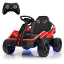 Electric UTV for Older Kids - 12V Battery Powered Ride-On Car with Remote Control in Red