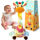 Interactive Singing Cactus Toy with LED Lights and 10 Songs by MIAODAM