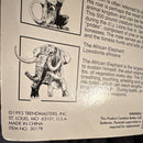 Jungle Predators Elephant Figure with Wild Sounds - Trendmasters 1993