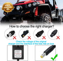 12V Charger for Kids' Electric Ride-On Cars and Toys
