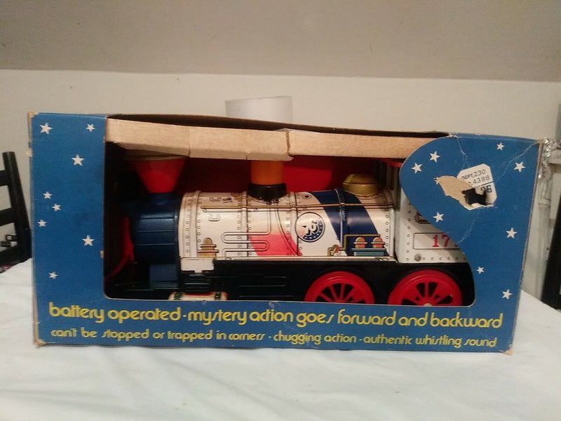 Spirit of 76 Battery Operated Train Engine with Original Box