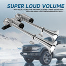 Truck Air Horn Kit with Bracket, Compressors, and Button