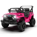 12V Electric Ride-On Truck for Kids with Parental Control, 2WD, Suspension, Bluetooth, and LED Lights for Ages 1-4