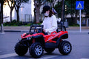 Vivicreate Electric Ride-On Car for Kids with Remote Control and LED Lights