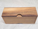 Charming Rectangular Wooden Box, 8" x 3-1/2"