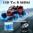 24V 400W Children's Electric UTV with Remote Control, 4-Wheel Suspension, Bluetooth Sound, and LED Lighting