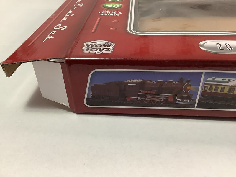20-Piece Battery Operated Classic Train Set with Lights and Sounds
