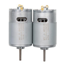 24V RS555 High-Speed Electric Motor 35000RPM - Set of 2 Power Wheel Gearbox Components