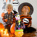 Animated Skeleton Toy - Interactive Halloween Skull Decoration with Voice and Music