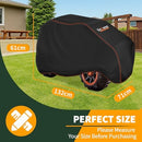 Waterproof Cover for Kids Ride-On Toy Cars, Fits Power Wheels 52"L x 28"W x 24"H