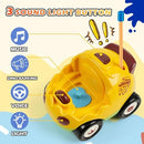 Dino Duo: Yellow and Green Remote Control Dinosaur Vehicles