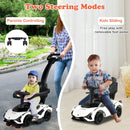 OLAKIDS 3-in-1 Lamborghini SIAN Ride-On Push Car - White