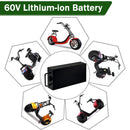 60V 20Ah Lithium Power Pack for Fat Tire Scooter