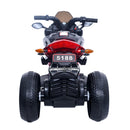 12V Battery-Powered Kids Motorcycle Ride-On with Illuminated Wheels
