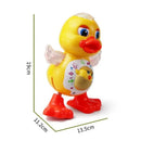 Musical Dancing Duck Toy with Flashing Lights and Motion
