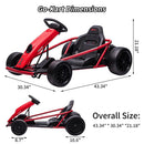 High-Speed Electric Go-Kart for Outdoor Fun