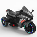 Grey 12V Electric Motorcycle for Kids with USB MP3 – Perfect Gift for 3-4 Year Olds