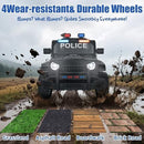 12V Electric Police Car for Kids with Parental Control