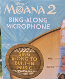 Moana Sing-Along Microphone Toy with Lights and Music for Kids