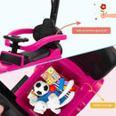 Toddler Ride-On Car with Removable Canopy, Anti-Tipping Features, and Engine Sounds