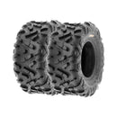 SunF 145/70-6 16x8-7 All Terrain ATV UTV Tires 6 PR POWER II A051 Set