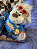 Bubba the Bear 12" Talking Plush Toy from Nascar Hot Wheels Racing 1999