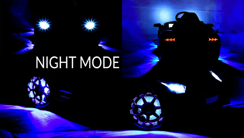 Kids Ride-On Licensed Lambo RC Car with MP4 Player and LED Wheels in Multiple Colors